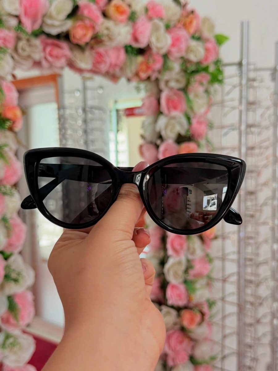 Gafas de sol cat-eye negras  — Ref. GS-409
